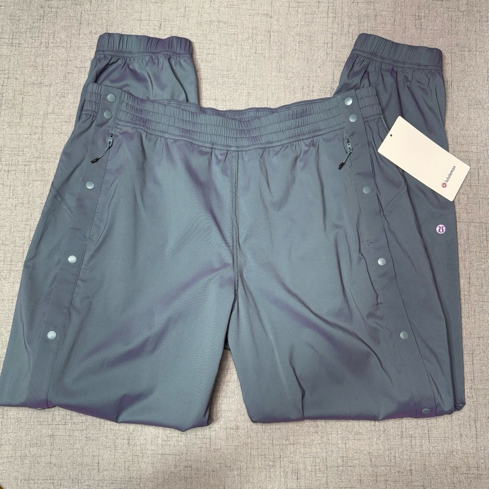 Lululemon Iridescent Tearaway Mid Rise Track Pant Tidewater Teal Purple 12 NWT - Picture 9 of 12